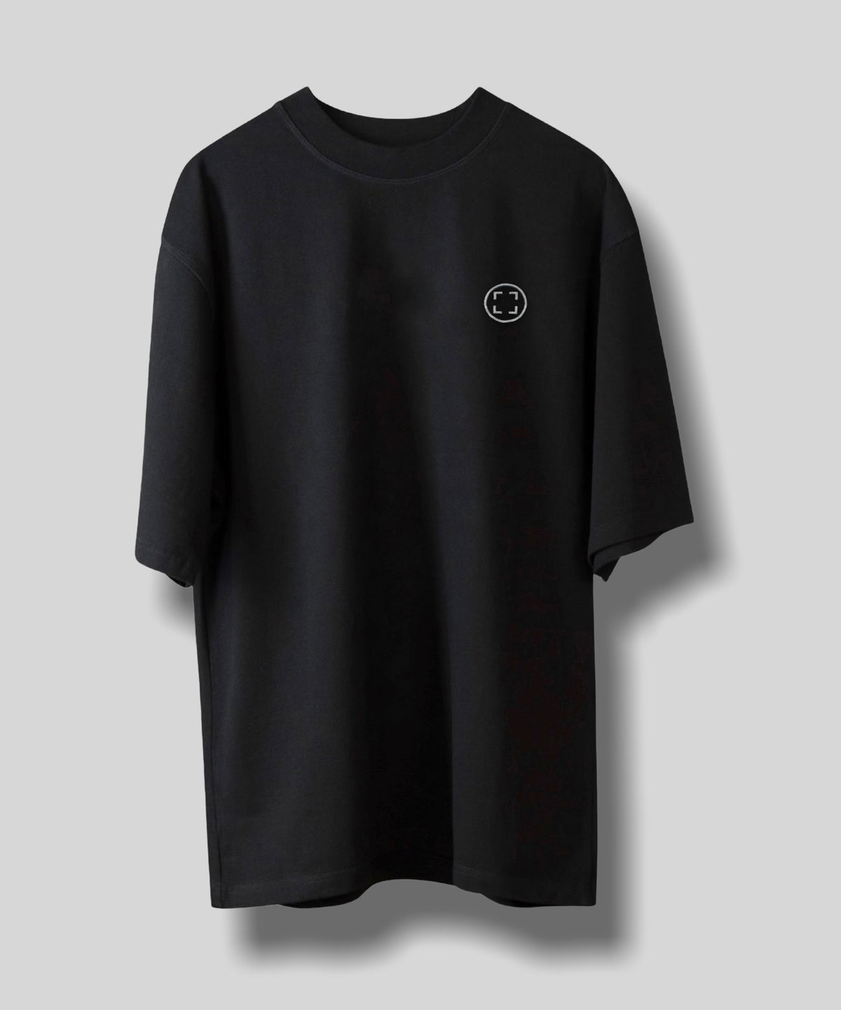 DOUBLE-PACK RELAXED SHORTS "S1" + OVERSIZE T-SHIRT "T5" BLACK