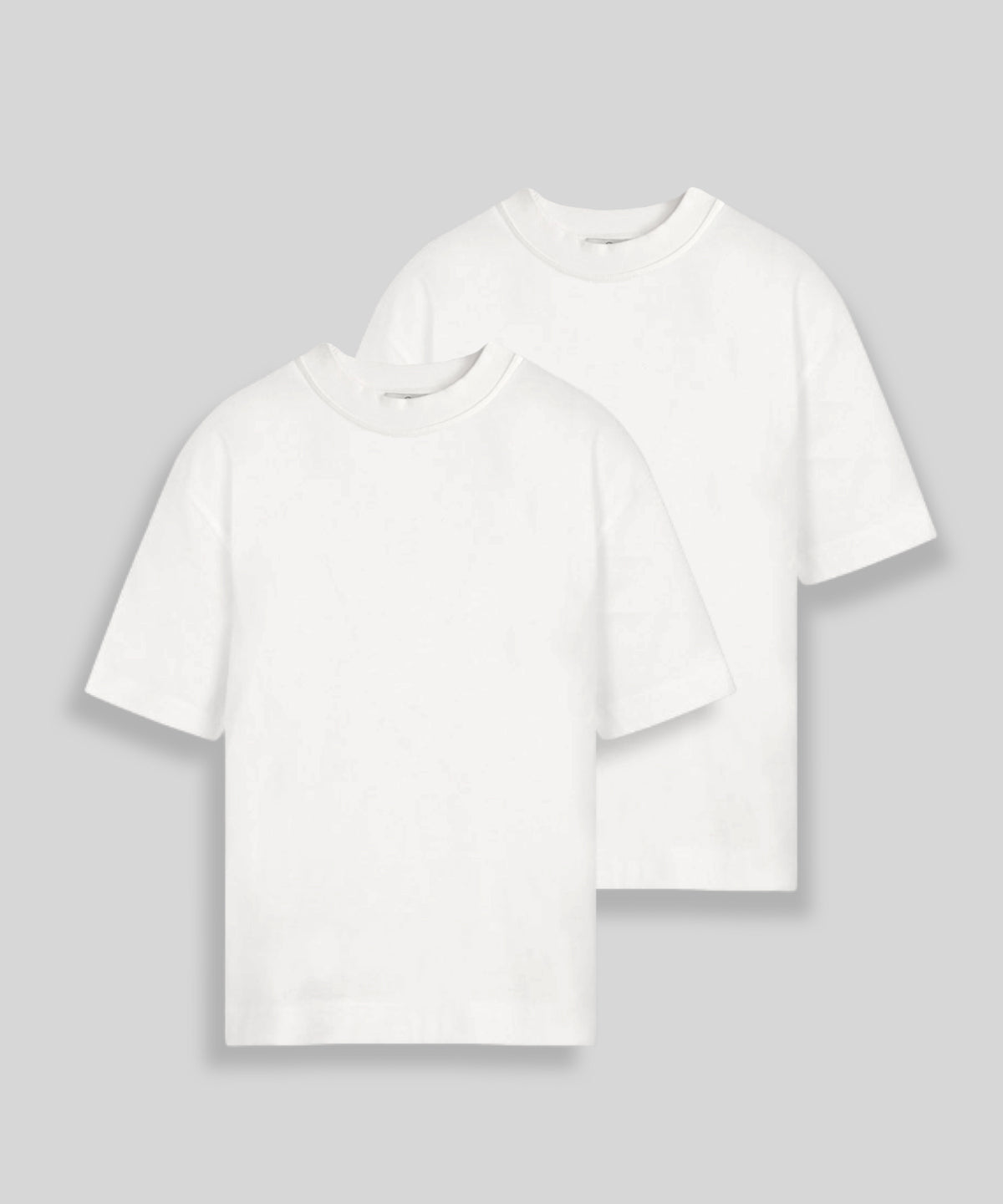 DOUBLE-PACK COMFORT T-SHIRT "T15" OFF-WHITE