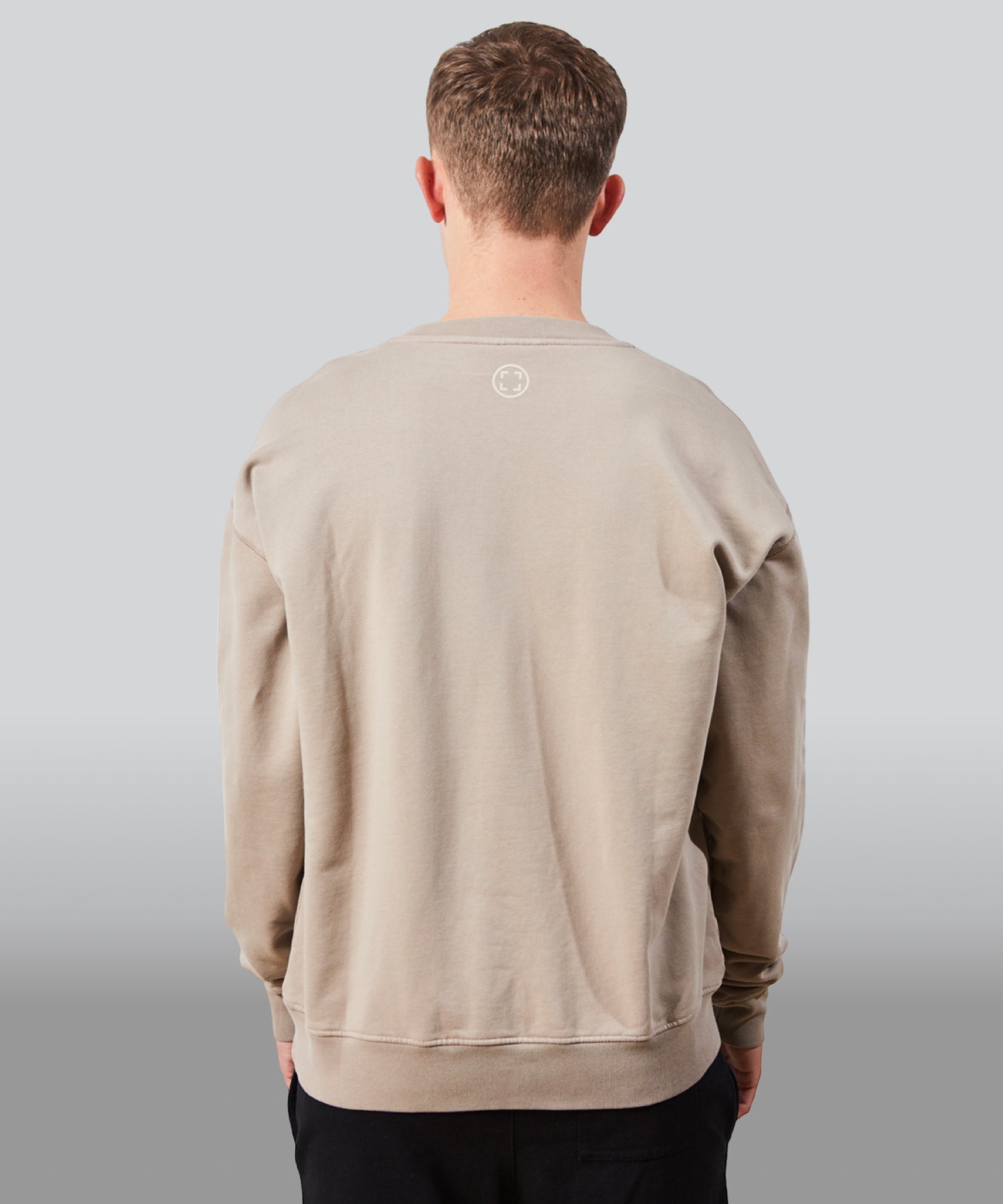 OVERSIZE SWEATSHIRT "H5" DARK SAND