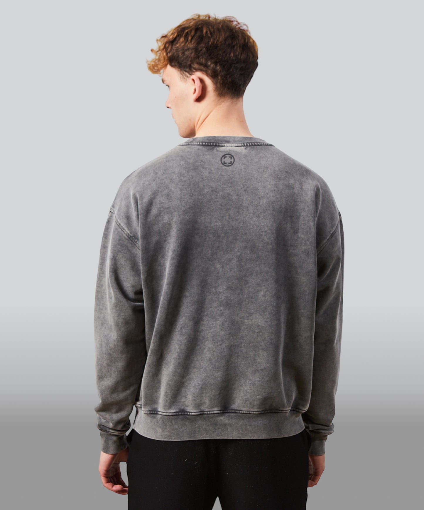 OVERSIZE SWEATSHIRT "H5" VINTAGE GREY