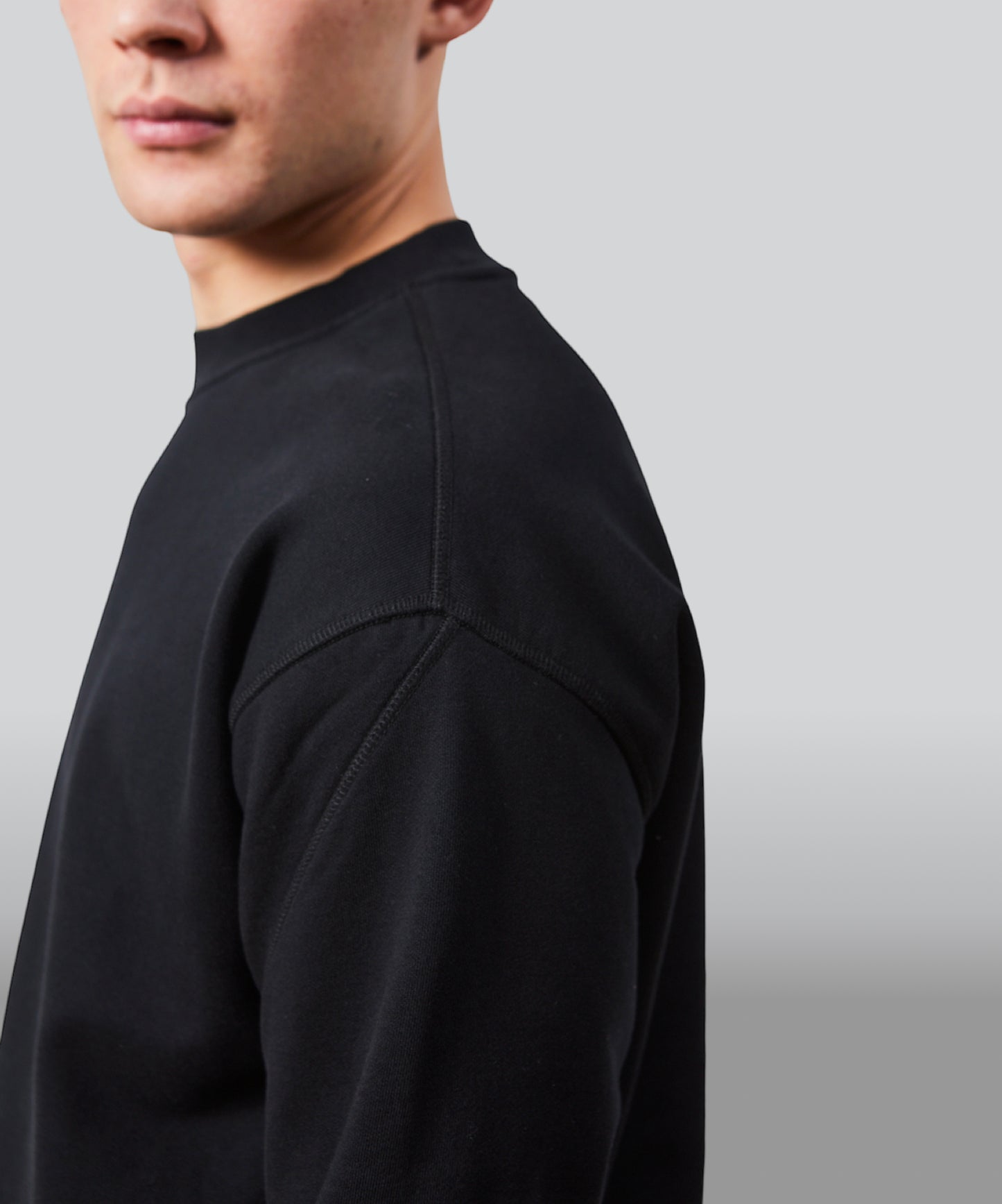 OVERSIZE SWEATSHIRT "H5" BLACK
