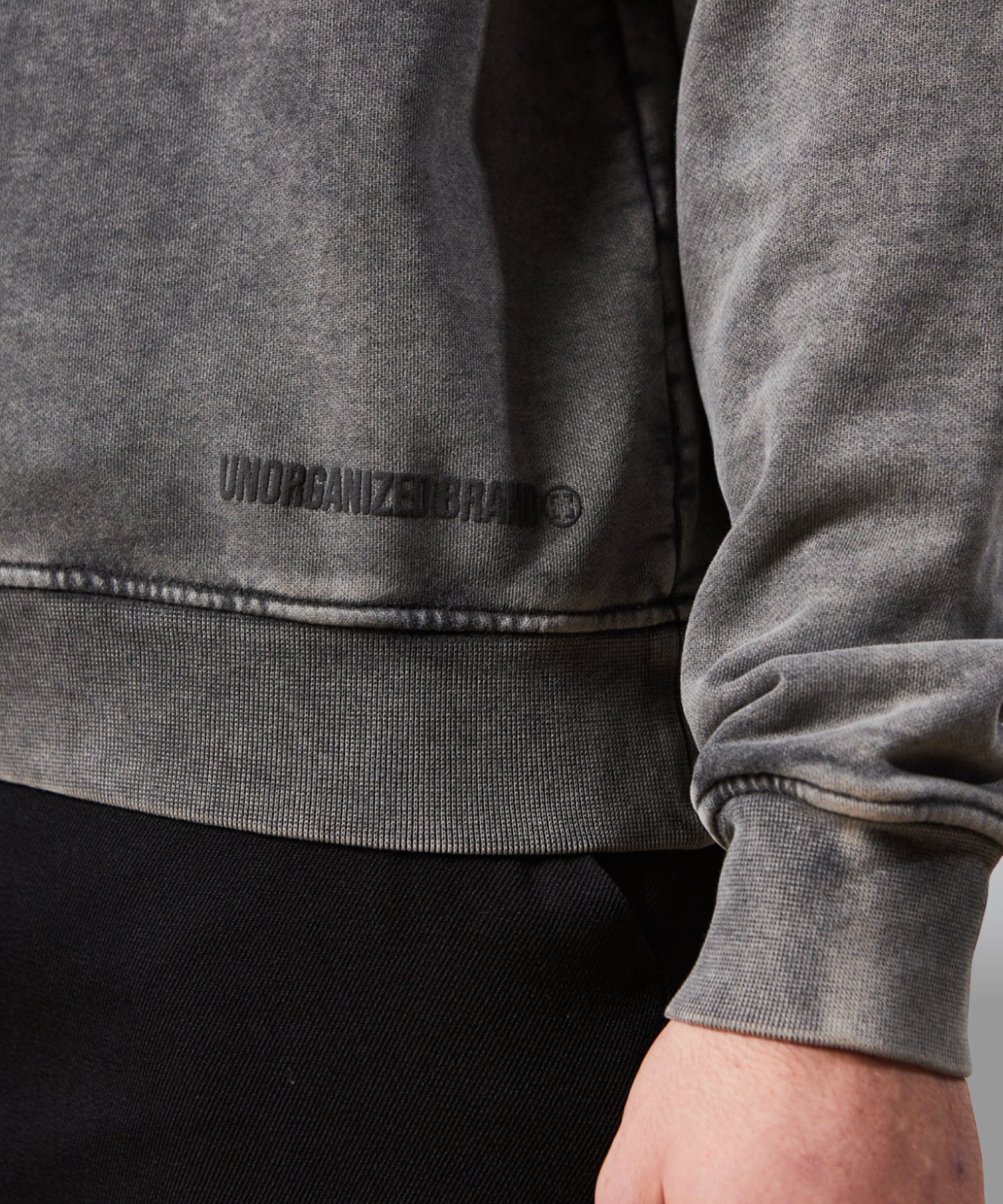 OVERSIZE SWEATSHIRT "H5" VINTAGE GREY