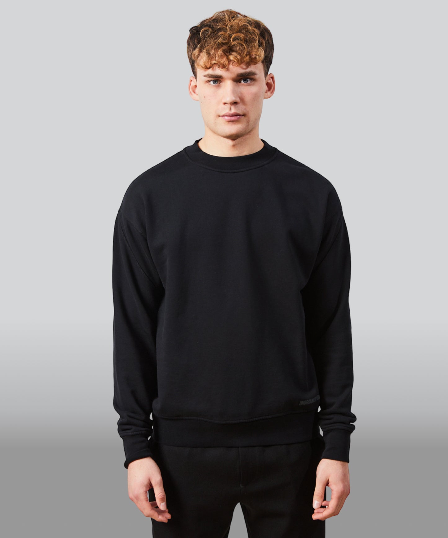 OVERSIZE SWEATSHIRT "H5" BLACK