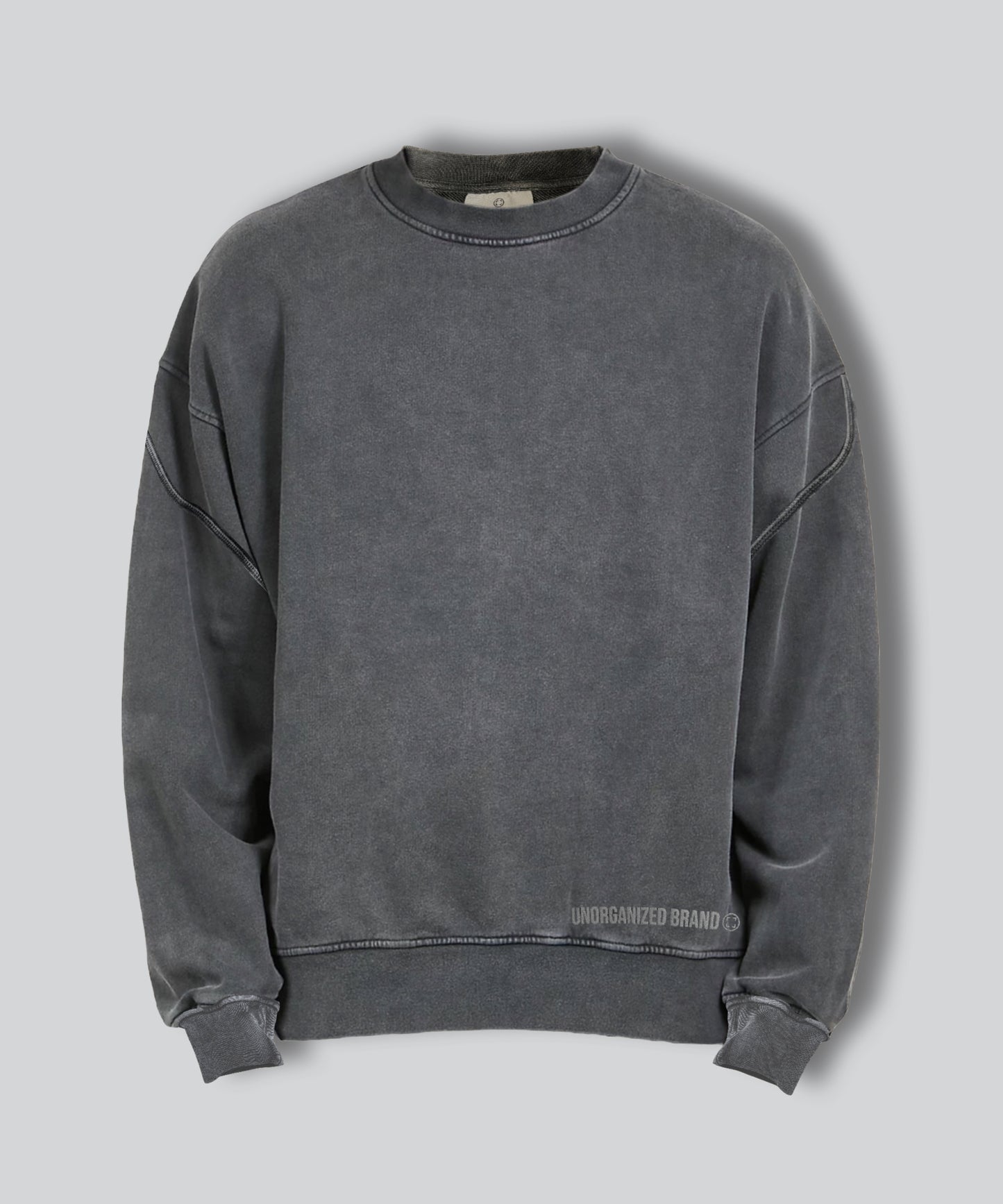 OVERSIZE SWEATSHIRT "H5" VINTAGE GREY