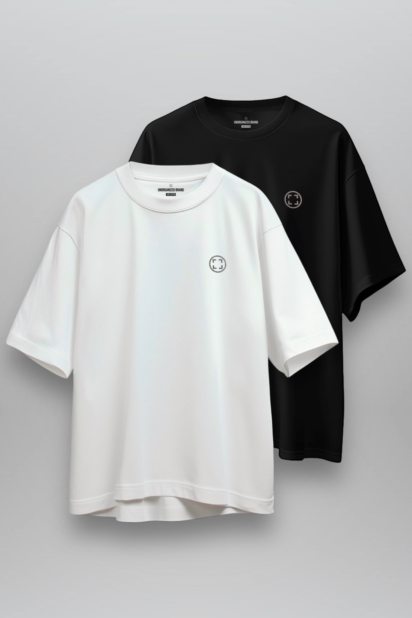 DOPPELPACK SCHWERES OVERSIZE T-SHIRT T5 - UNORGANIZED BRAND®
