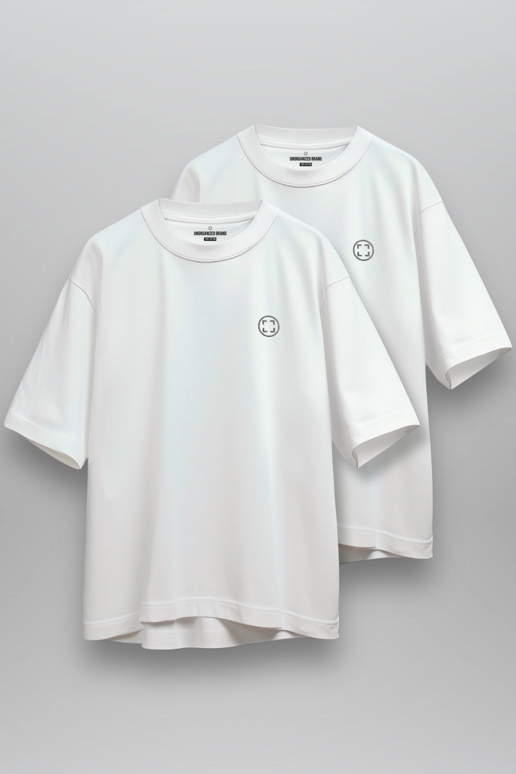 DOPPELPACK SCHWERES OVERSIZE T-SHIRT T5 - UNORGANIZED BRAND®