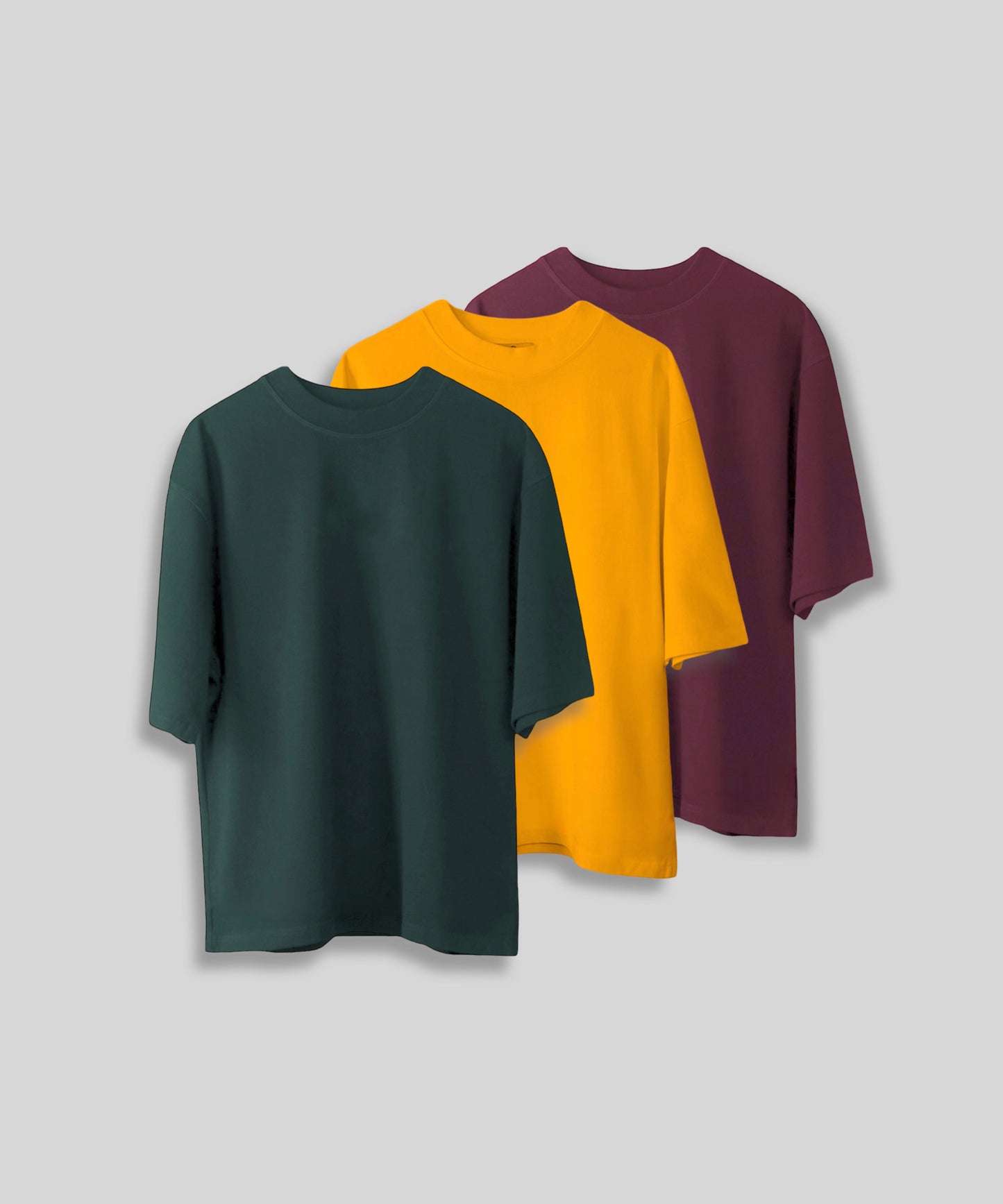 OVERSIZE COMFORT T-SHIRT “T15" BURNT ORANGE