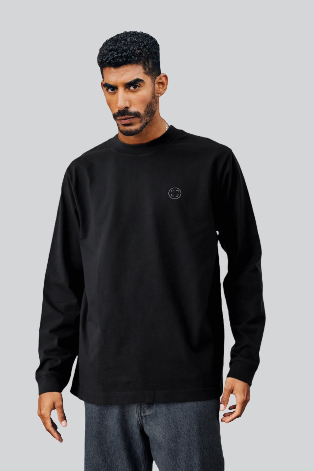 LIGHT SWEATSHIRT “L5" BLACK