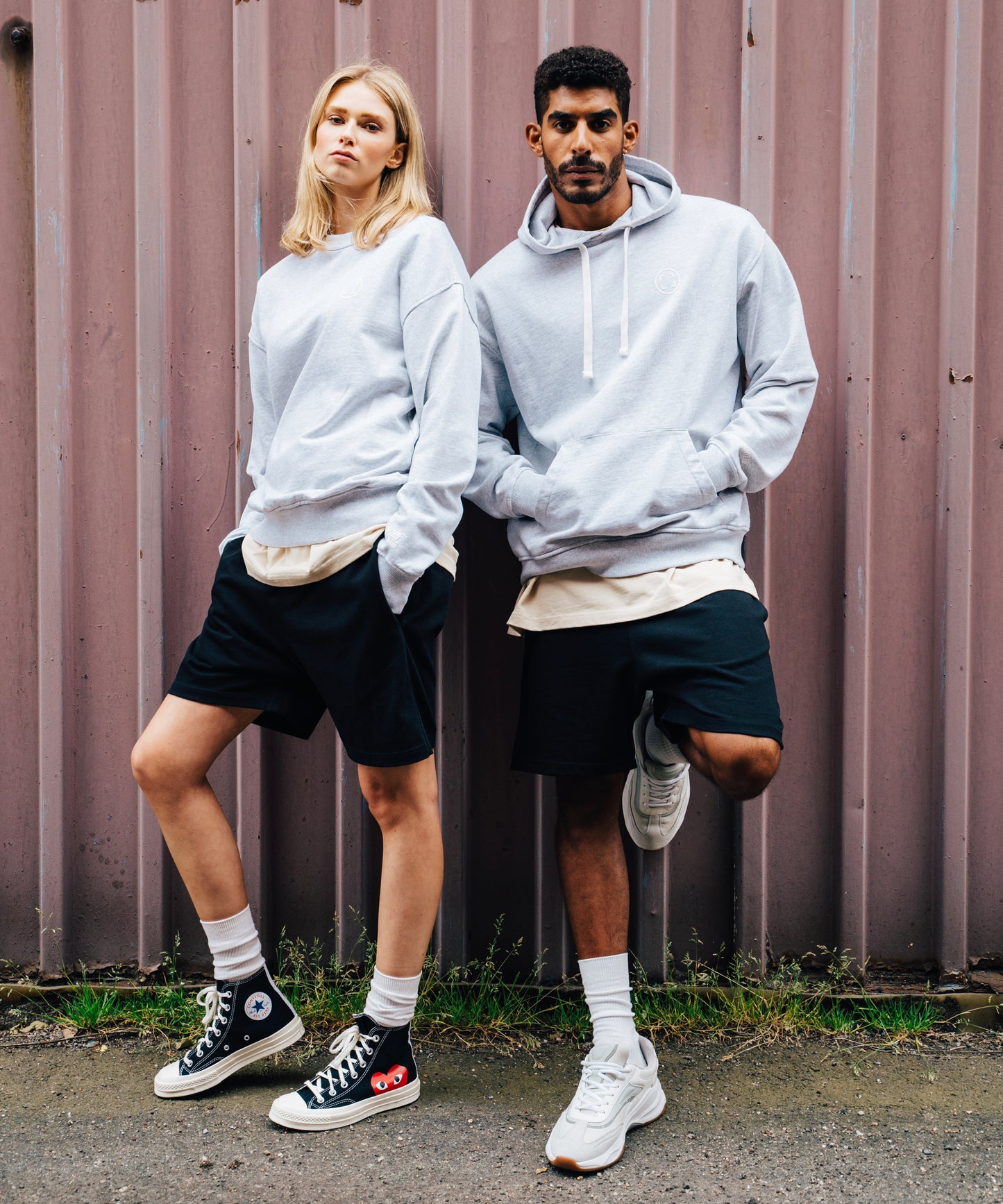 RELAXED WAISTBAND SHORTS “S1” BLACK