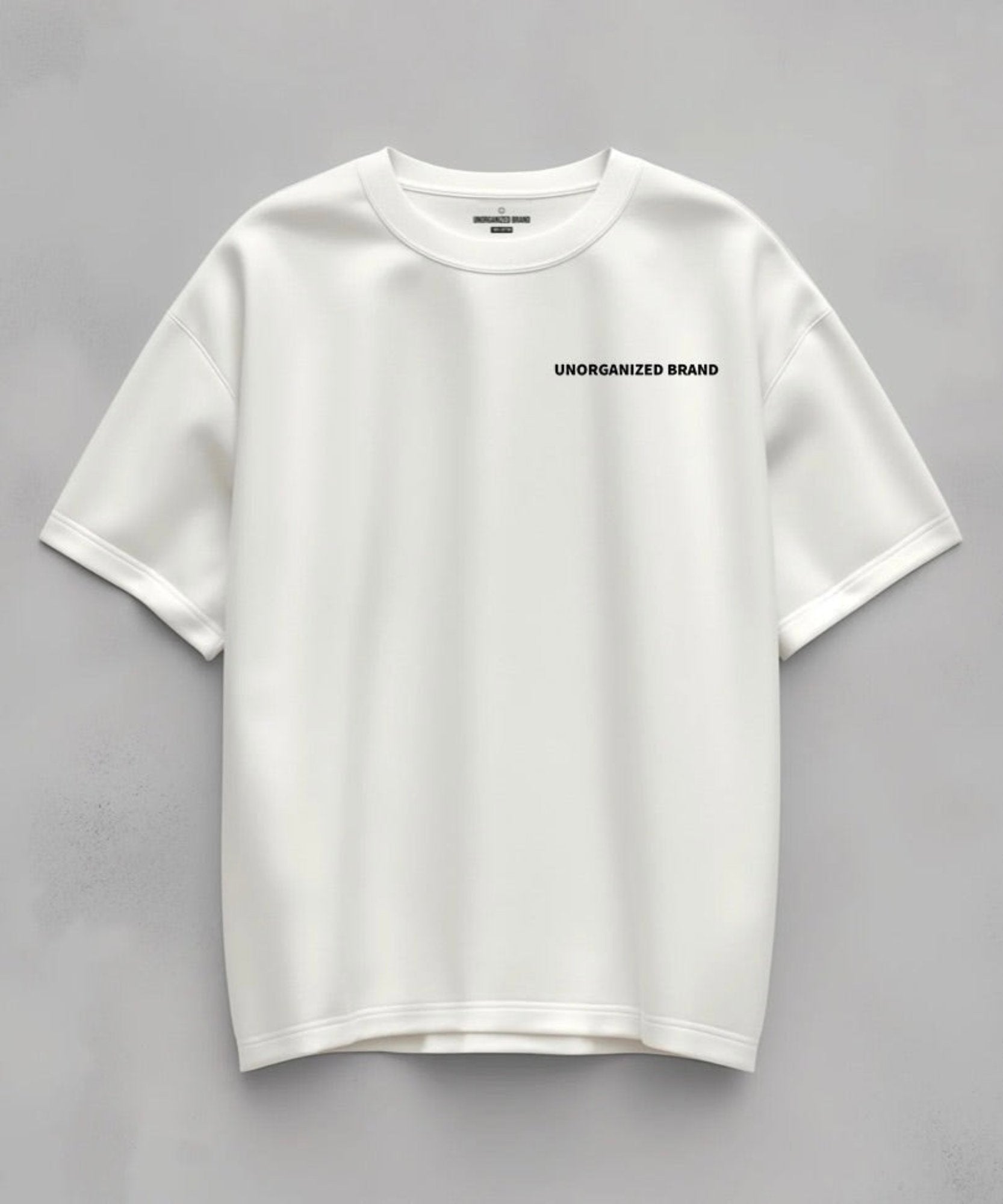 OVERSIZE COMFORT T-SHIRT “T15" OFF-WHITE BACKPRINT