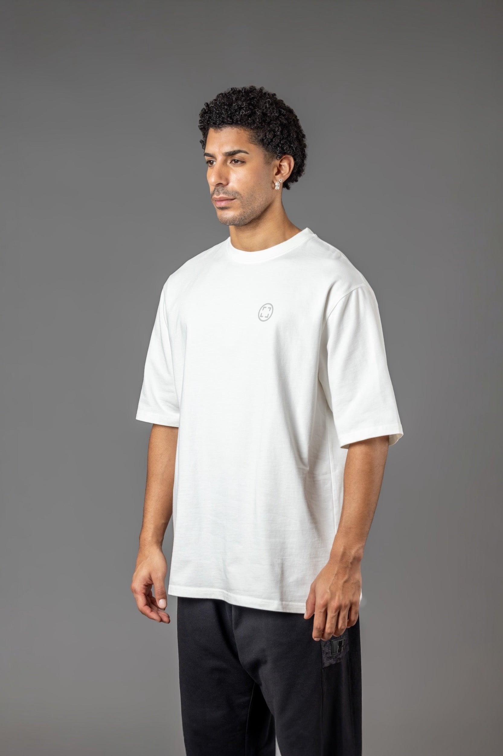 OVERSIZE LOGO T-SHIRT “T5" OFF-WHITE