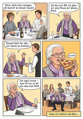 Personalisierter Comic vom Foto