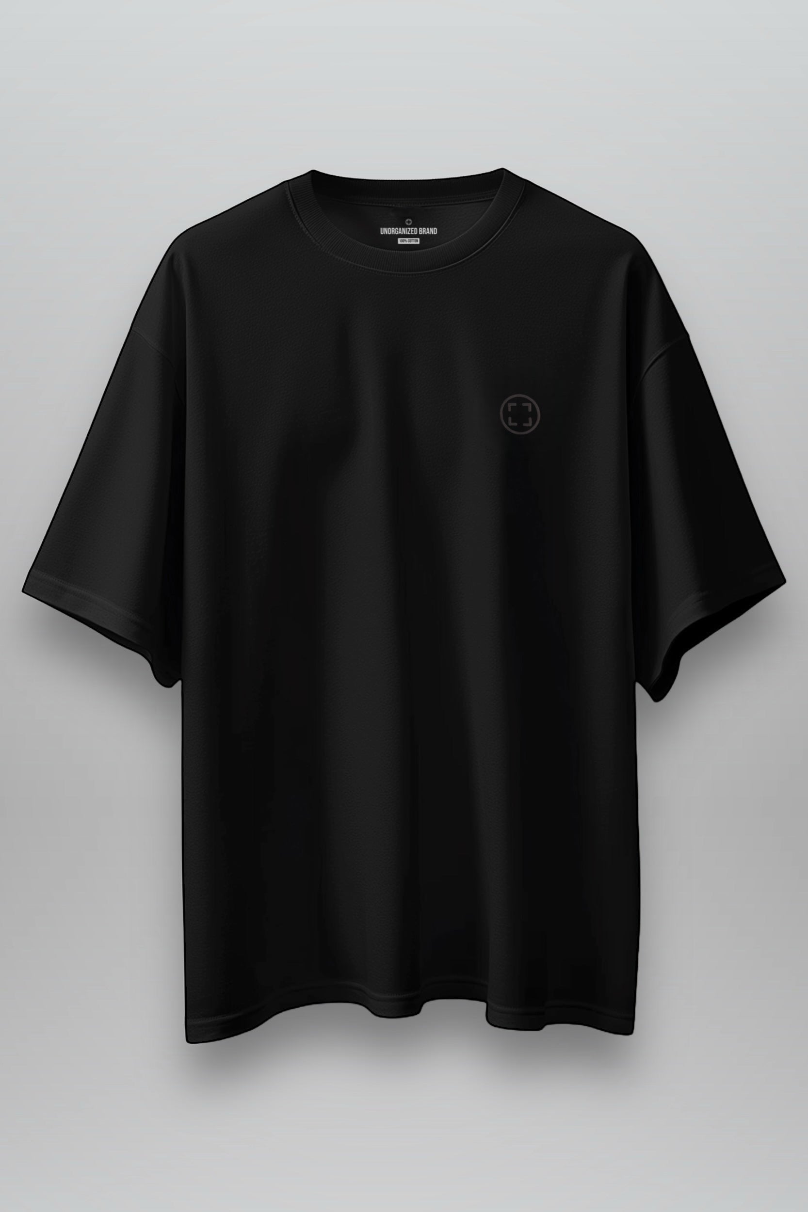 OVERSIZE LOGO T-SHIRT “T5" BLACK