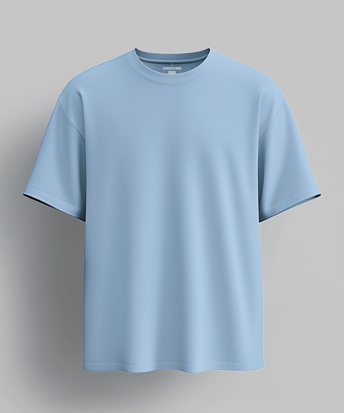 OVERSIZE COMFORT T-SHIRT “T15" LIGHT BLUE