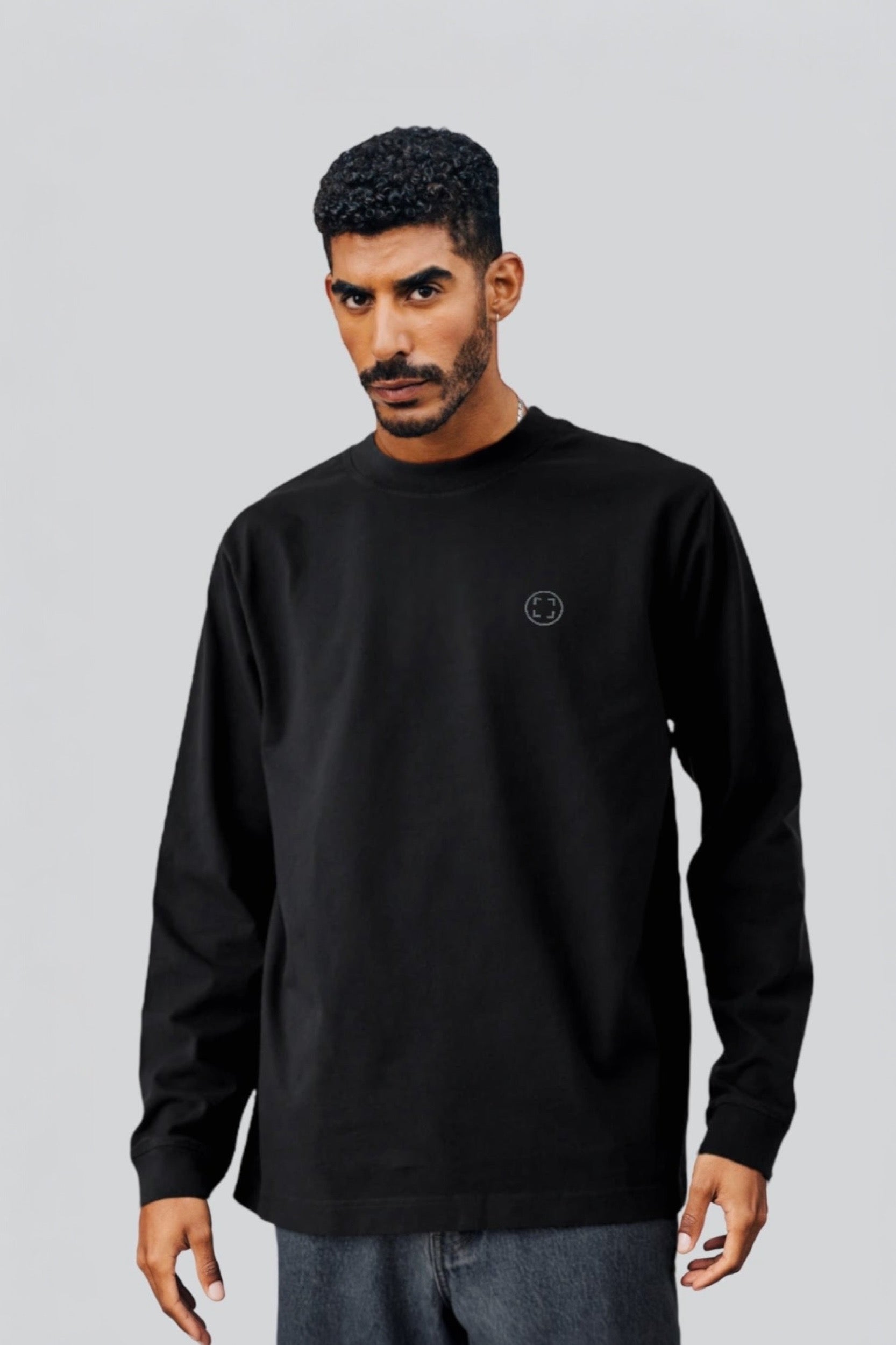 LIGHT SWEATSHIRT “L5" BLACK