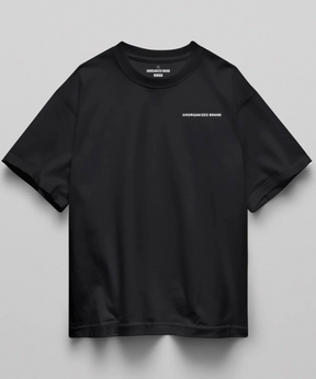 OVERSIZE COMFORT T-SHIRT “T15" BLACK BACKPRINT