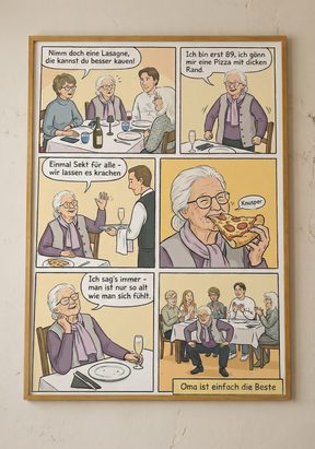 Personalisierter Comic vom Foto