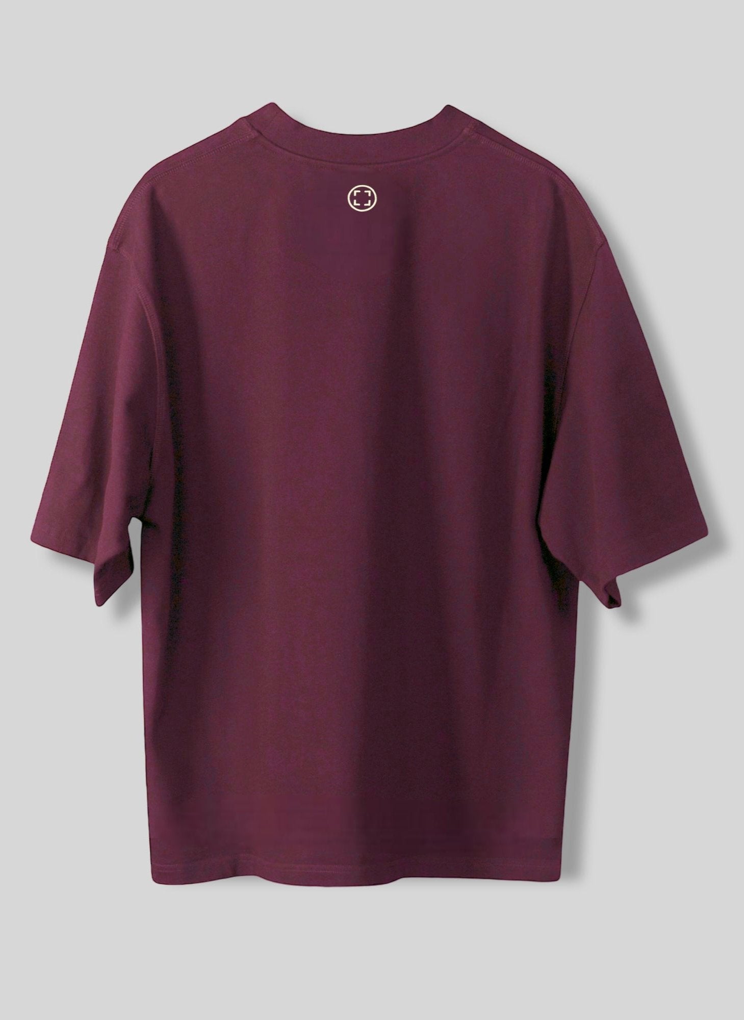 OVERSIZE COMFORT T-SHIRT “T15" BORDEAUX