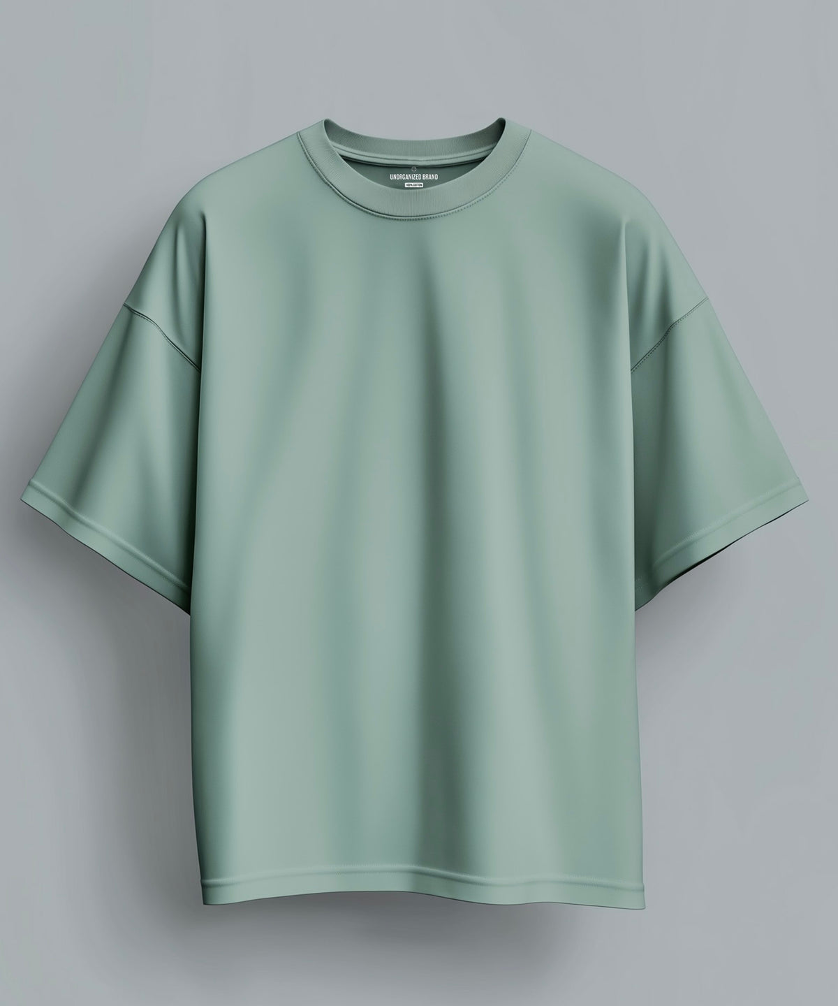 OVERSIZE COMFORT T-SHIRT “T15" FROST GREEN