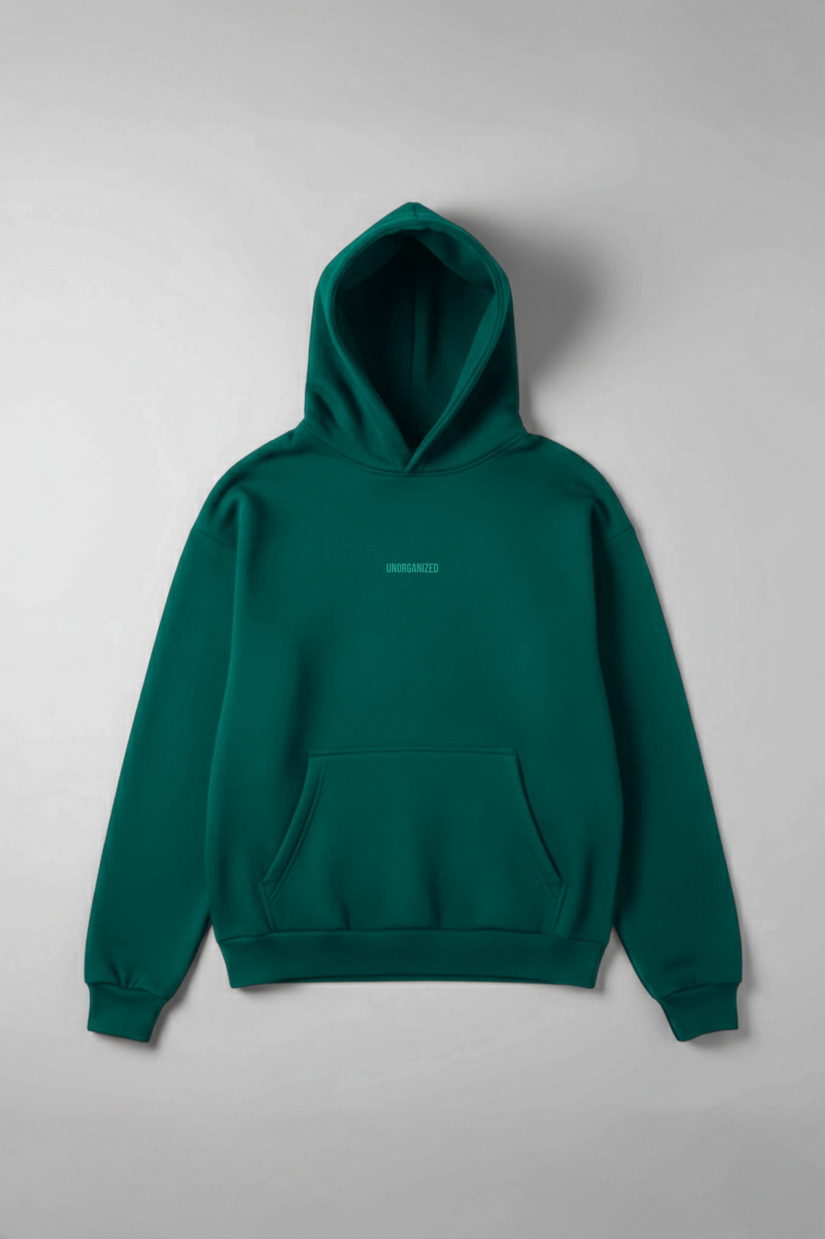 SCHWERER OVERSIZE HOODIE PETROL GREEN