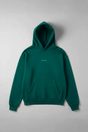 SCHWERER OVERSIZE HOODIE PETROL GREEN