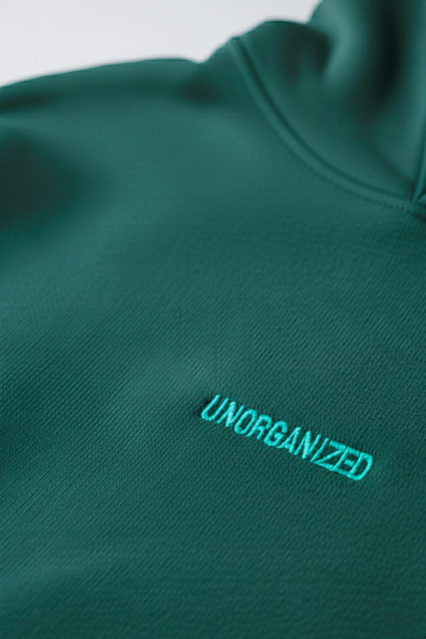 SCHWERER OVERSIZE HOODIE PETROL GREEN