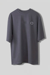 OVERSIZE LOGO T-SHIRT “T5" GREY