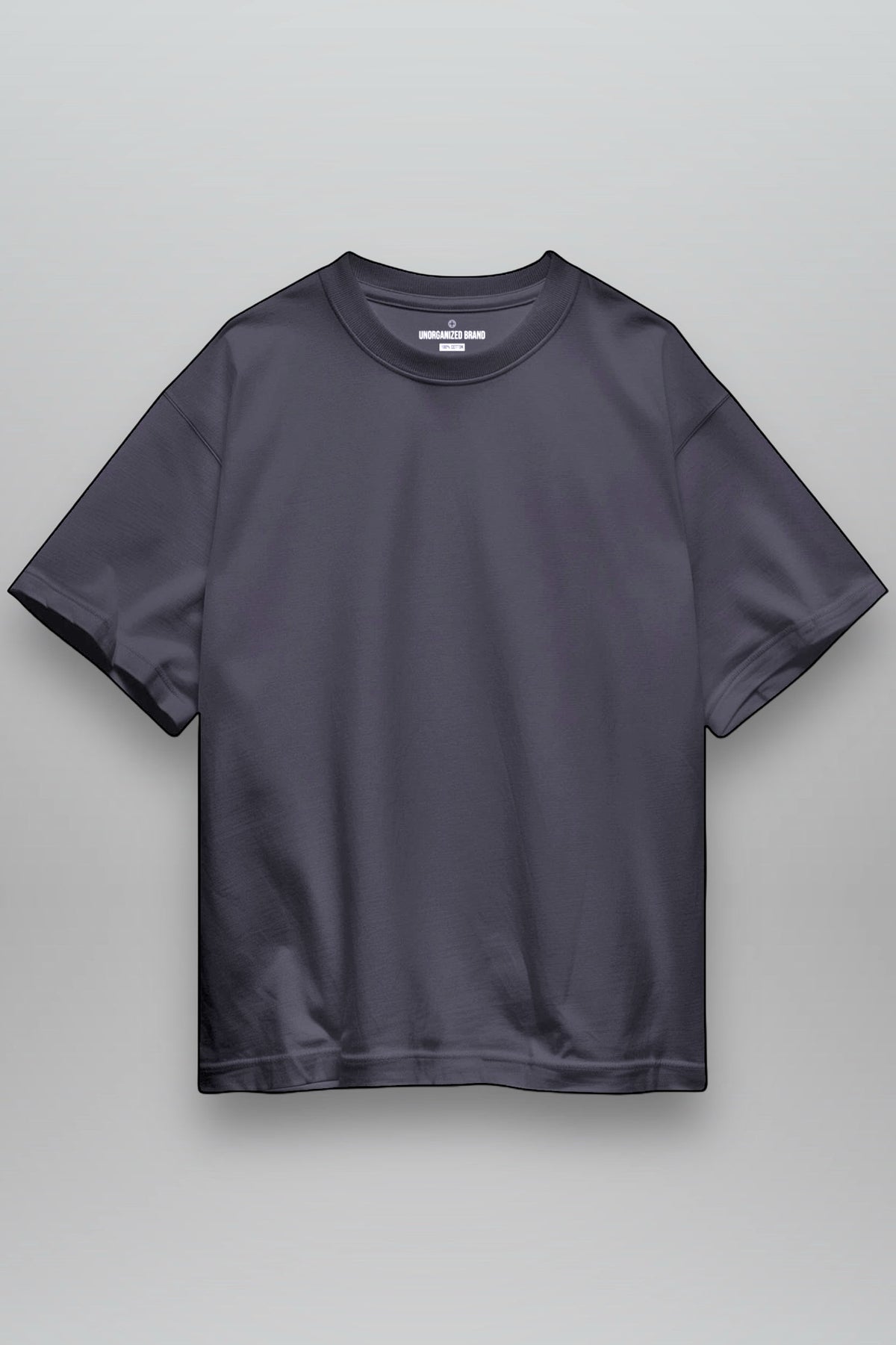 OVERSIZE COMFORT T-SHIRT “T15" GREY