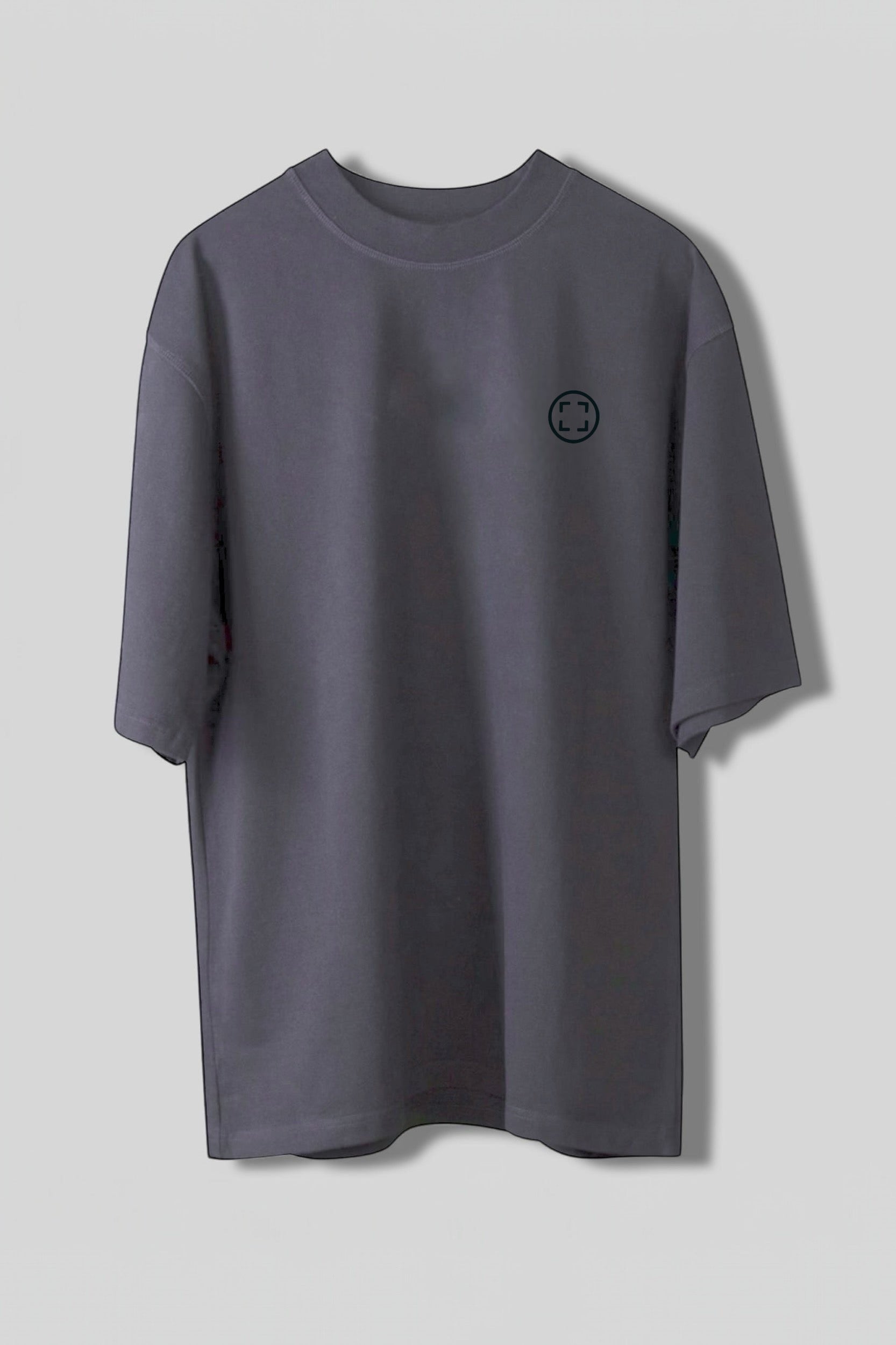 OVERSIZE LOGO T-SHIRT “T5" GREY