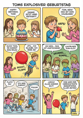 Personalisierter Comic vom Foto