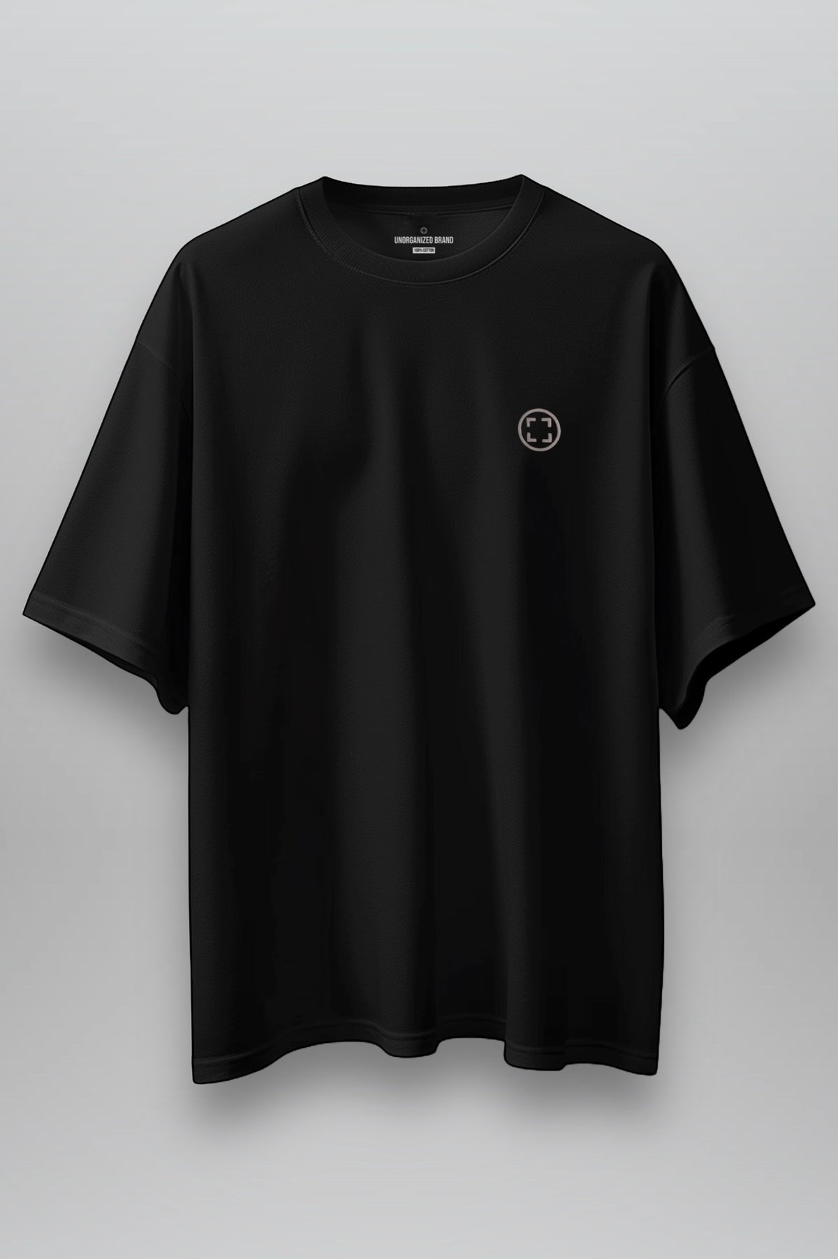 OVERSIZE LOGO T-SHIRT “T5" BLACK