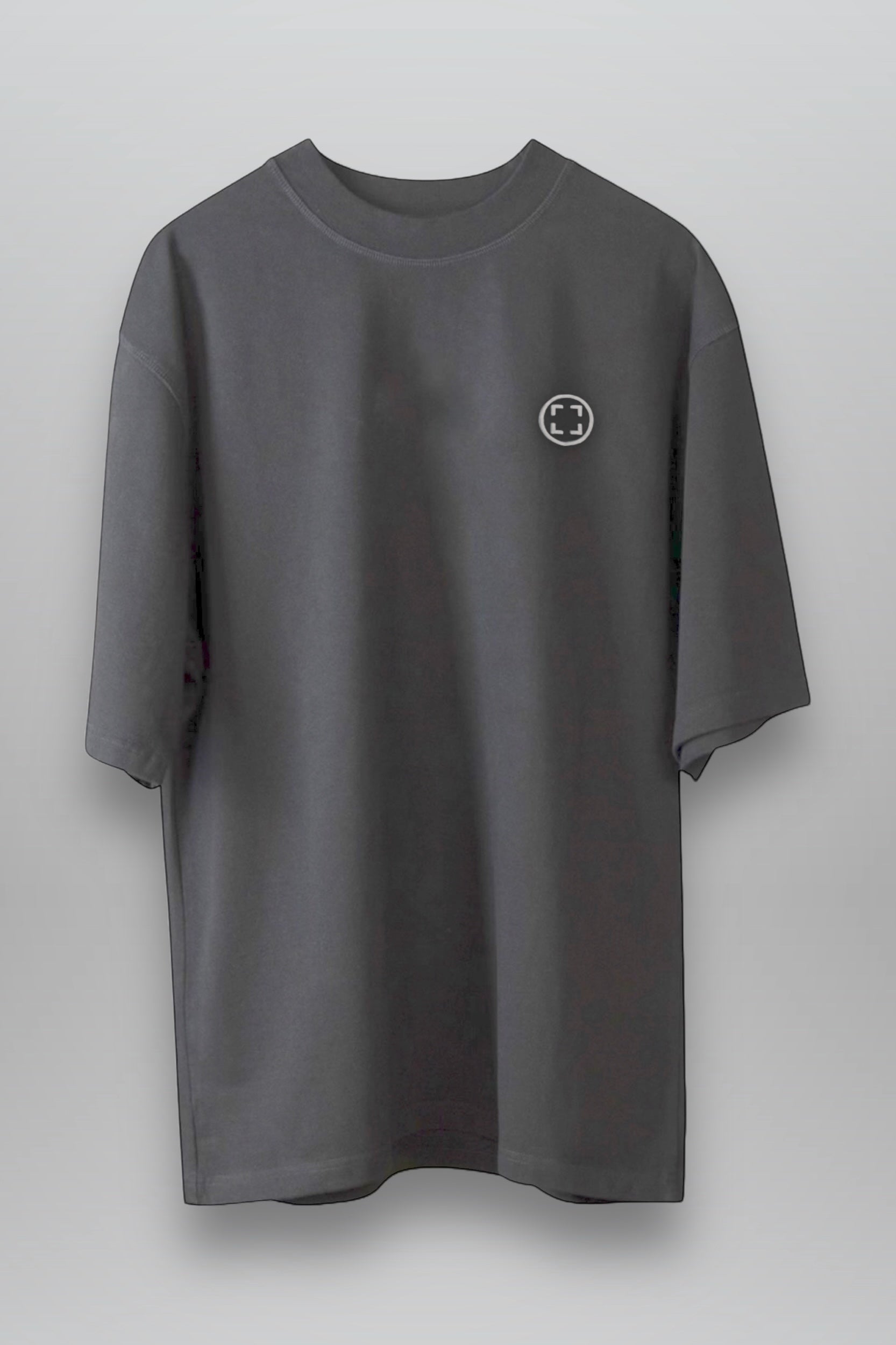 OVERSIZE LOGO T-SHIRT “T5" GREY