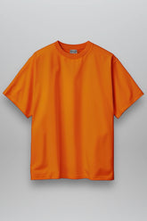 OVERSIZE COMFORT T-SHIRT “T15" BURNT ORANGE