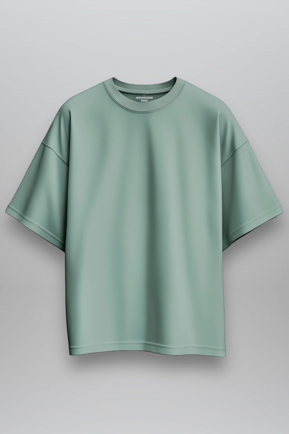 OVERSIZE COMFORT T-SHIRT “T15" FROST GREEN