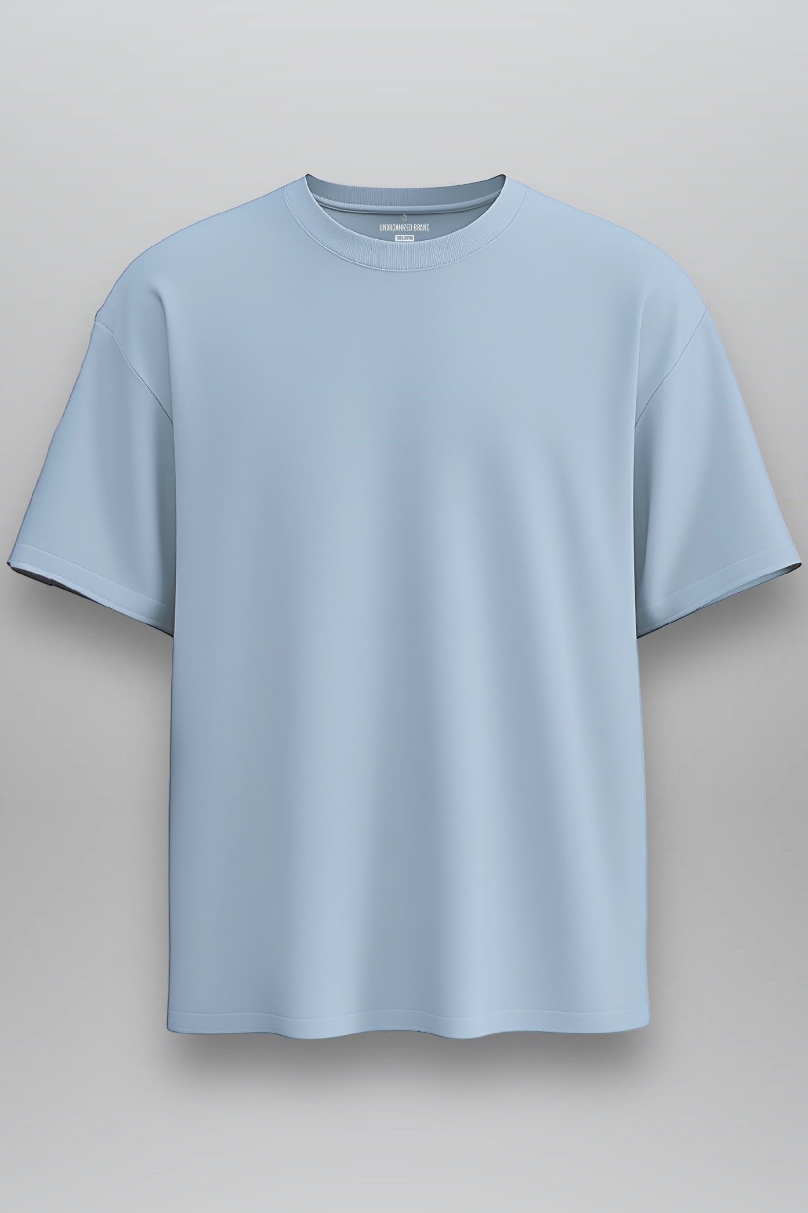 OVERSIZE COMFORT T-SHIRT “T15" LIGHT BLUE