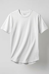 BASIC T-SHIRT RUNDER SAUM T25