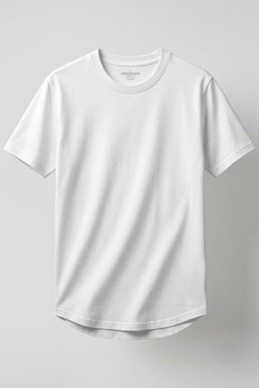 BASIC T-SHIRT RUNDER SAUM T25