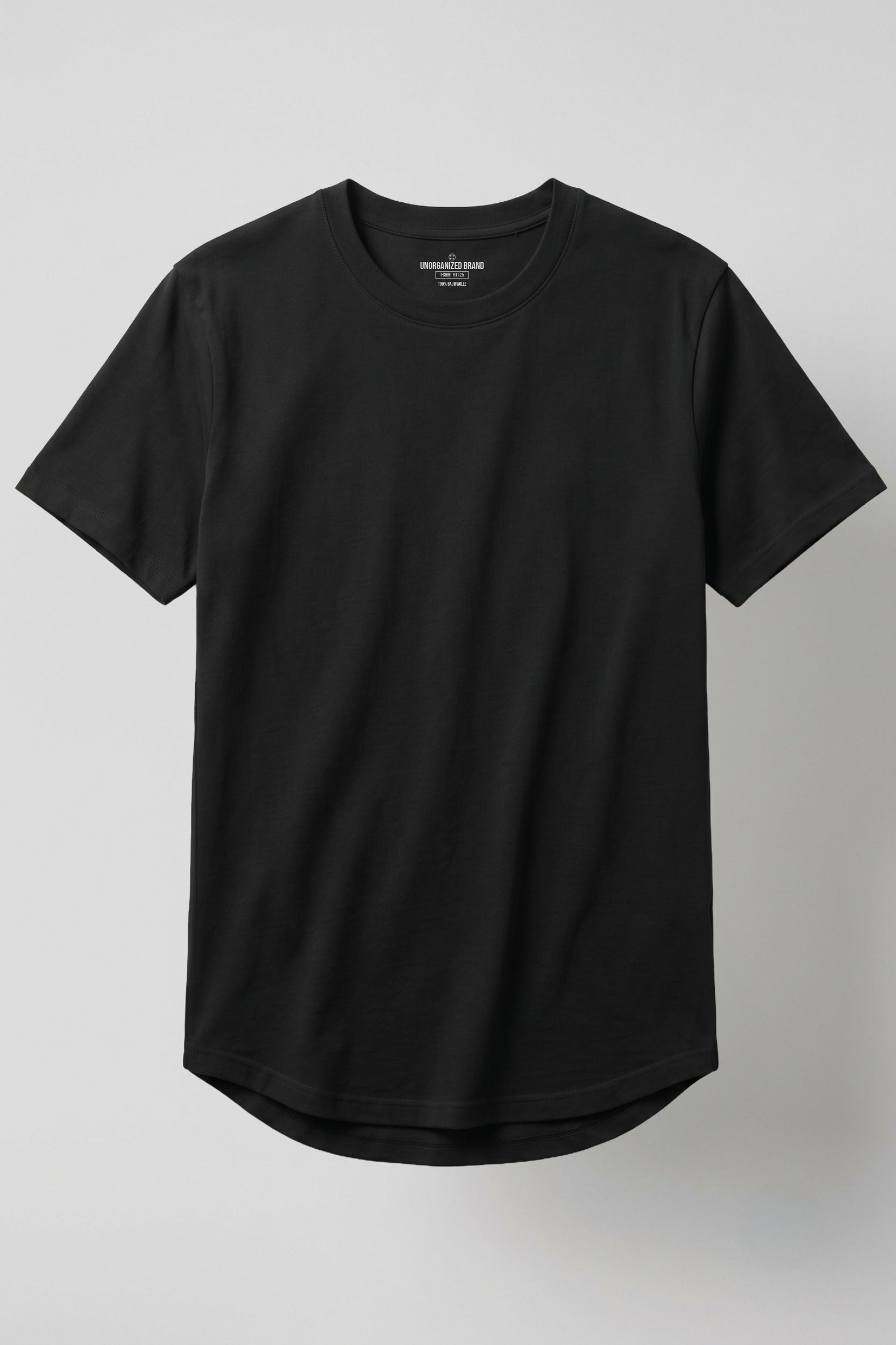 BASIC T-SHIRT RUNDER SAUM T25
