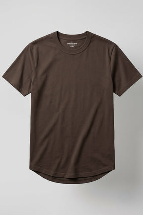BASIC T-SHIRT RUNDER SAUM T25
