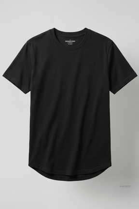 BASIC T-SHIRT RUNDER SAUM T25