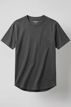 BASIC T-SHIRT RUNDER SAUM T25