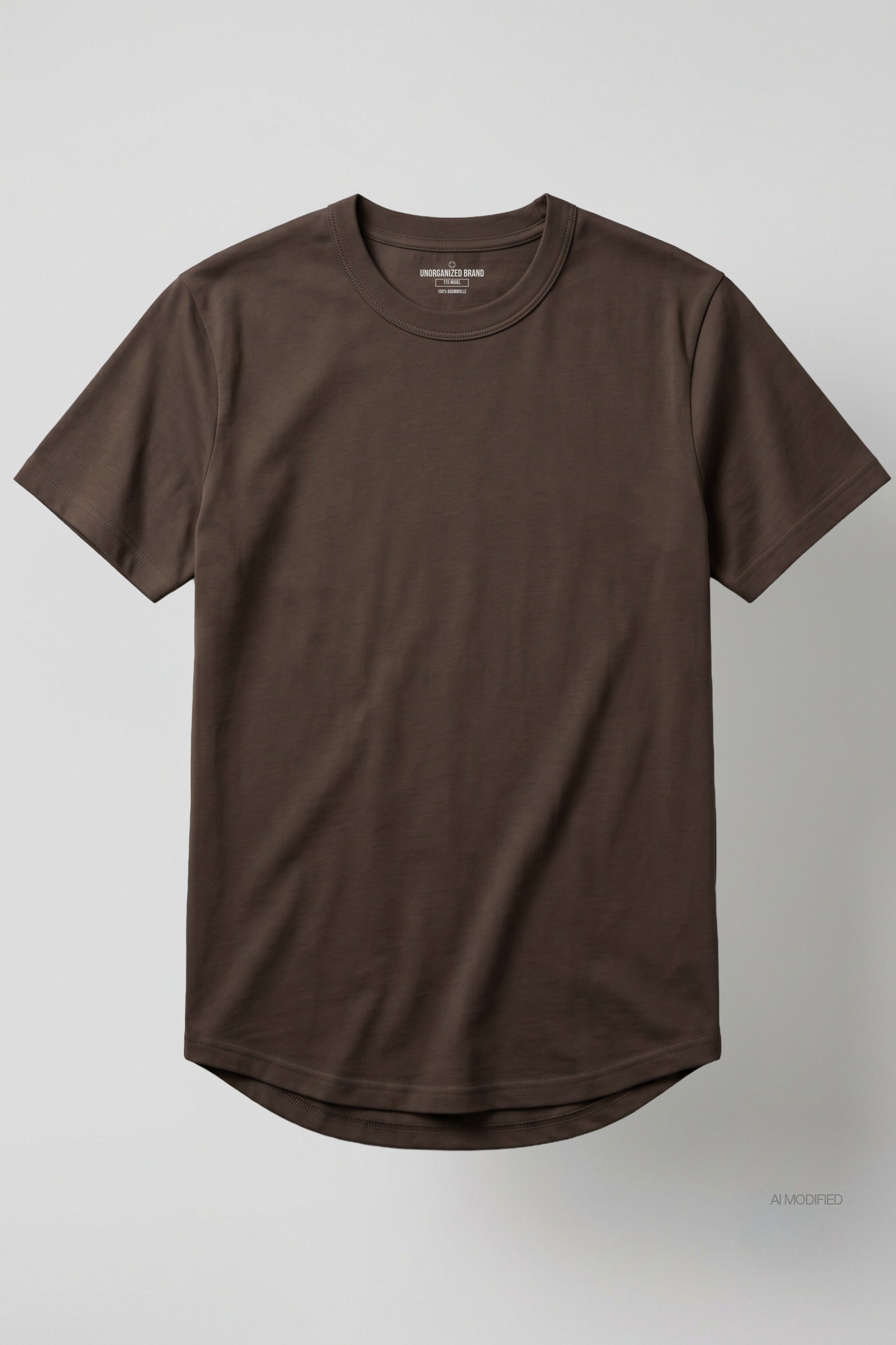 BASIC T-SHIRT RUNDER SAUM T25