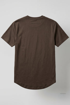 BASIC T-SHIRT RUNDER SAUM T25
