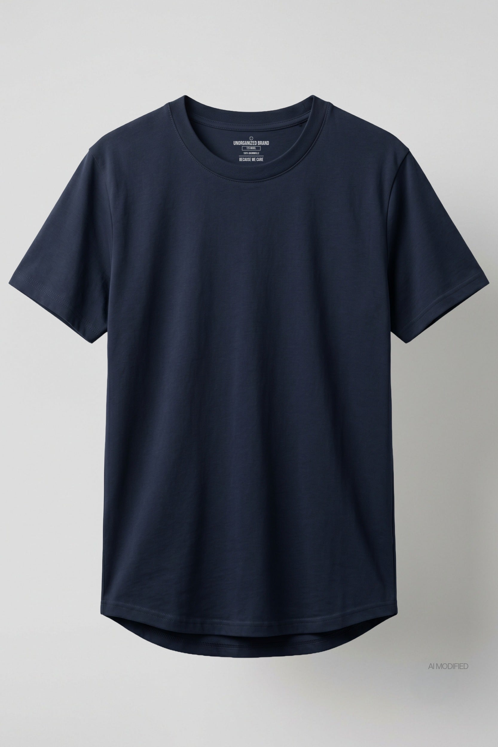 BASIC T-SHIRT RUNDER SAUM T25