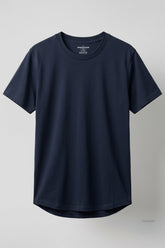 BASIC T-SHIRT RUNDER SAUM T25