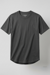 BASIC T-SHIRT RUNDER SAUM T25