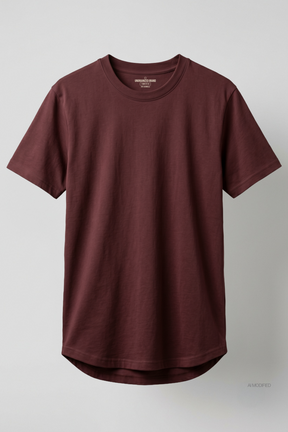 BASIC T-SHIRT RUNDER SAUM T25