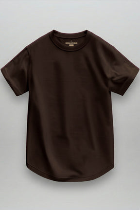 BASIC T-SHIRT RUNDER SAUM T25