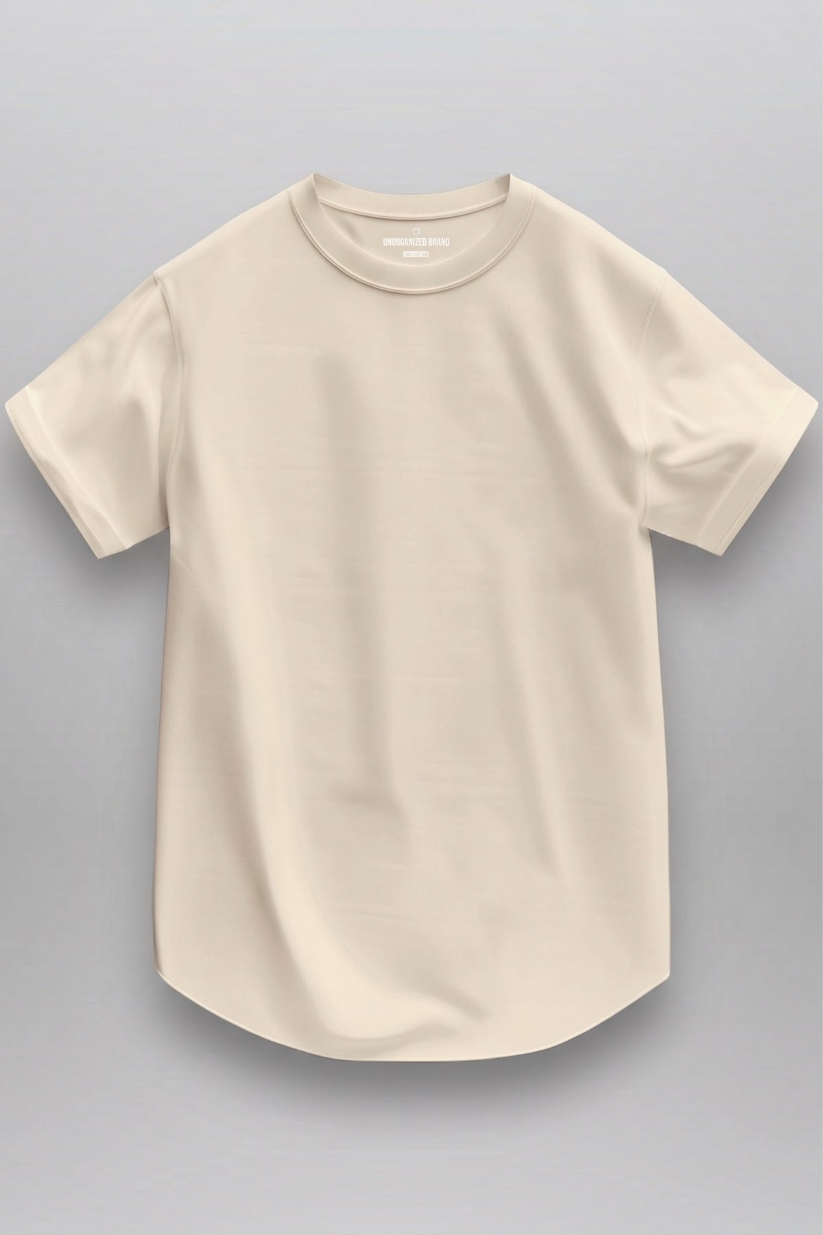 BASIC T-SHIRT RUNDER SAUM T25