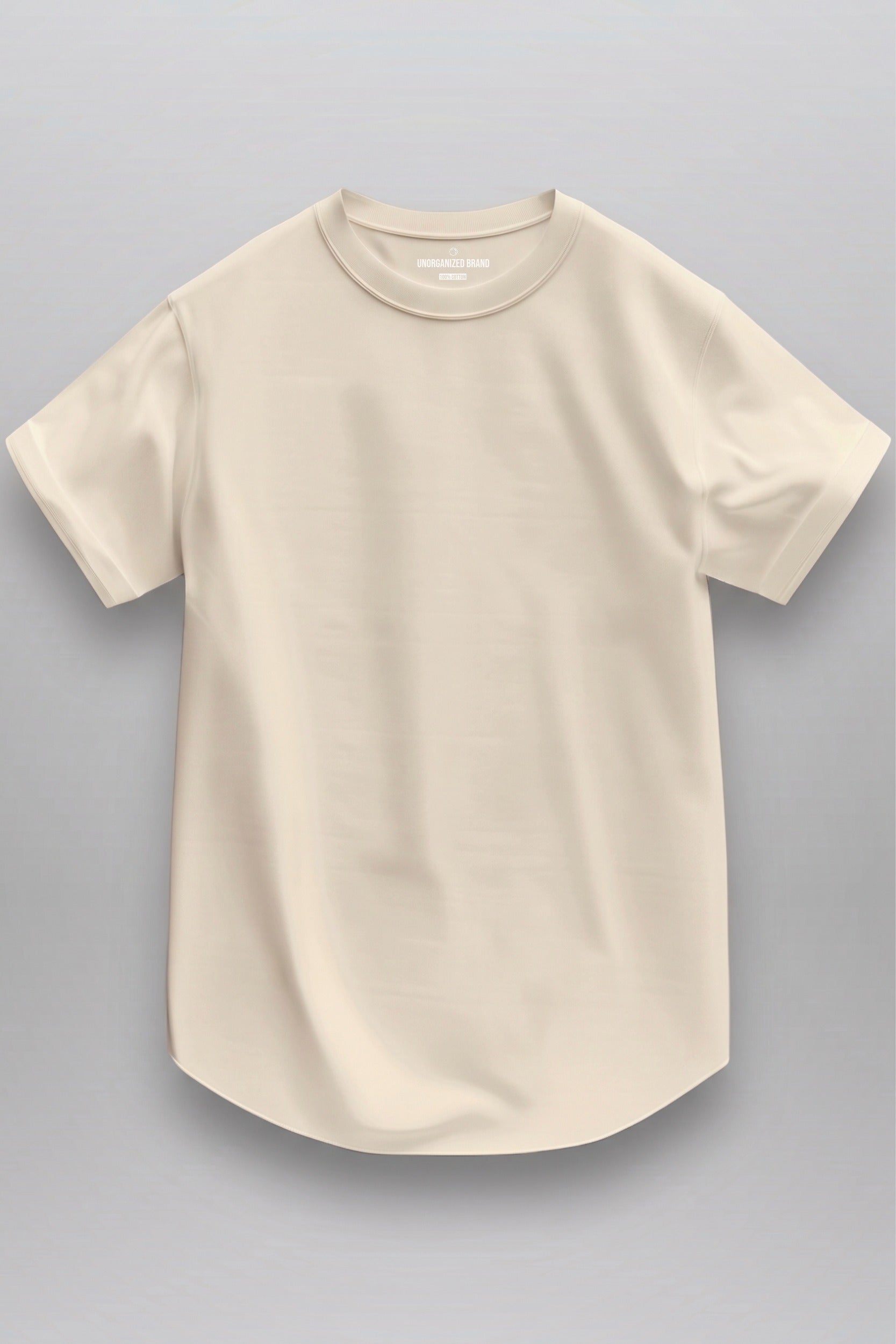 BASIC T-SHIRT RUNDER SAUM T25